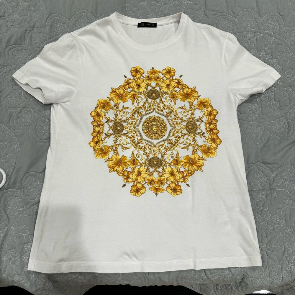 Versace Men’s White T Shirt